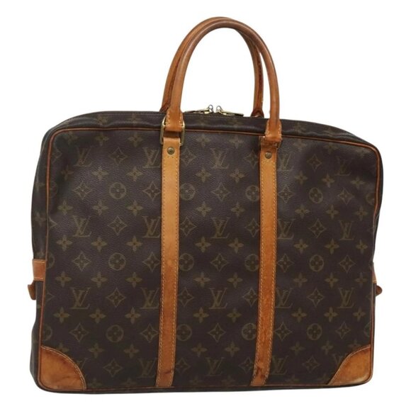 LOUIS VUITTON Monogram Porte Documents Voyage Business Bag M52005 Auth 129534 - Picture 1 of 16